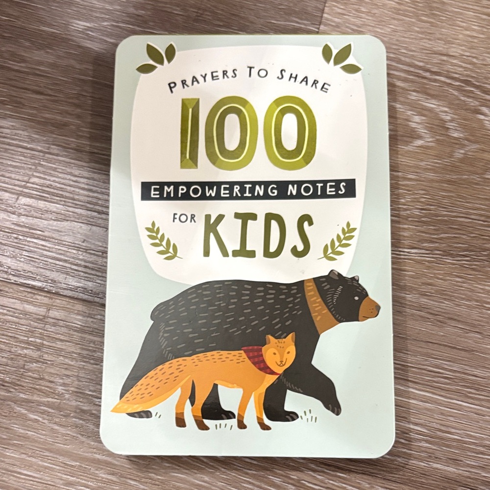 100 Empowering Notes for Kids - Mint Encouragement Cards